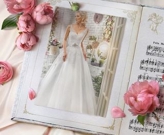 Vestido de novia modelo Aina