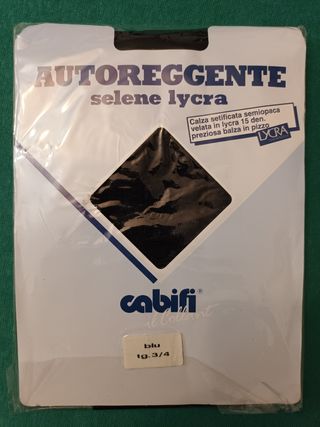3 paia di collant autoreggenti