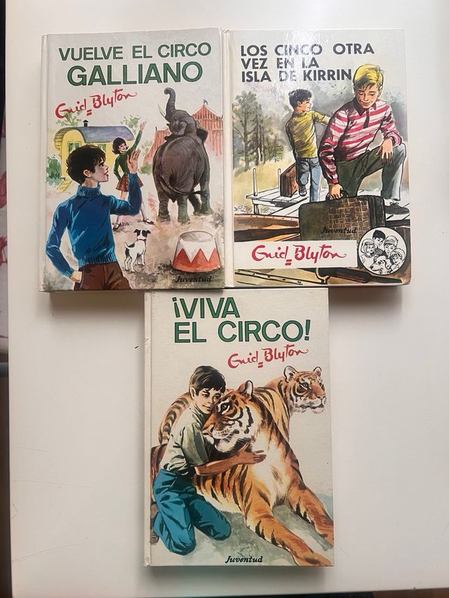 tres novelas de Los Cinco