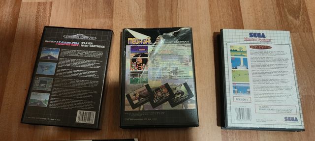 Lote mega drive y master system