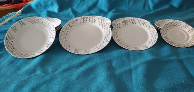 Vajilla completa de 4 servicios