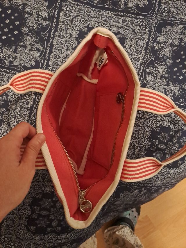 Borsa a mano piccola lacoste