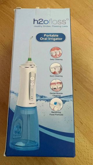irrigador dental. nuevo