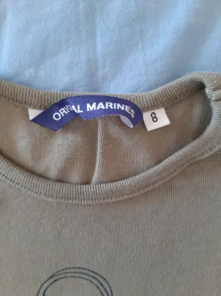 maglie bambina "Original Marines" 8 anni (Regalo)
