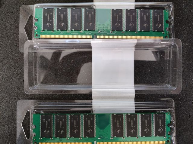 DDR-400 MHz 2gb (1gb+1gb) - SIN USO