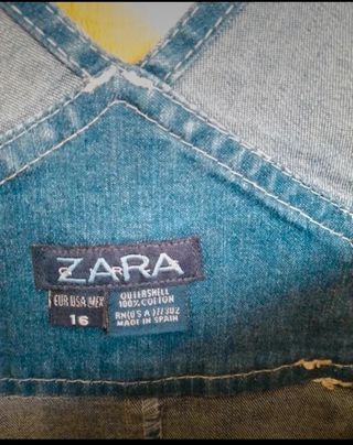 Mono vaquero Zara