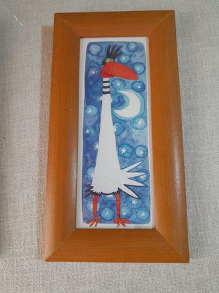 2 CUADROS + 1 PERCHERO