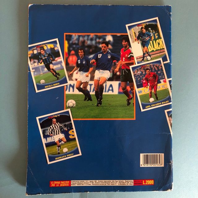 Panini Supercalcio 95-96 album completo -2 facili
