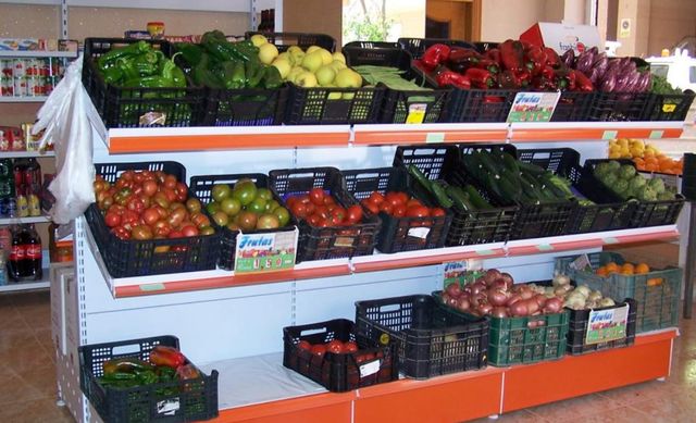 ESTANTERIAS DE FRUTA NUEVAS A MEDIDA