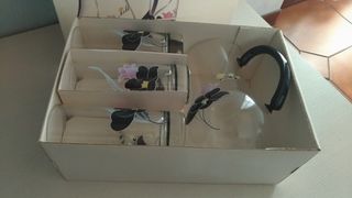 Set vintage caraffa + 6 bicchieri