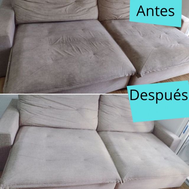 limpieza de sofa