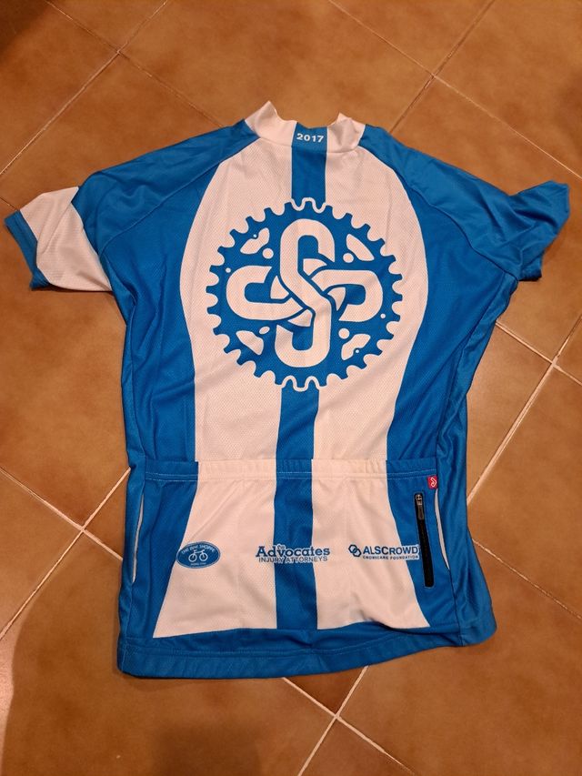 Maillot ciclismo talla S hombre