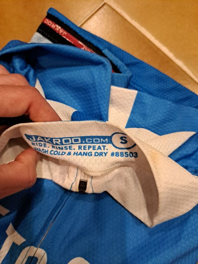 Maillot ciclismo talla S hombre