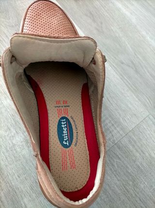 Zapato hombre luisetti .todo piel n.46.Rebajado.