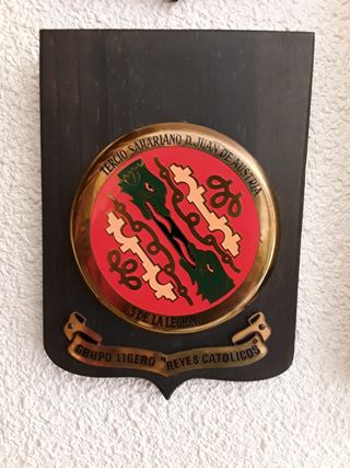 Metopa con escudo de la legión