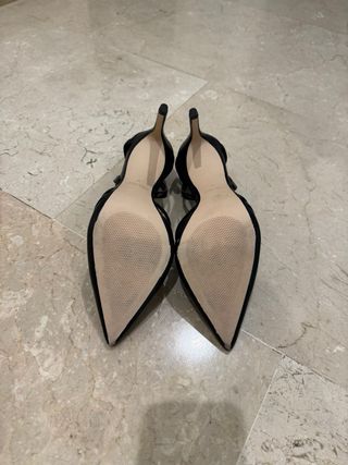 Zapatos tacon negros 