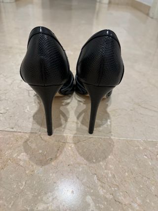 Zapatos tacon negros 