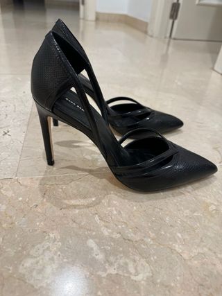 Zapatos tacon negros 