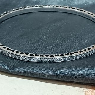 Pandora pulsera corazones plata, circonitas y .Ofe