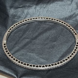 Pandora pulsera corazones plata, circonitas y .Ofe