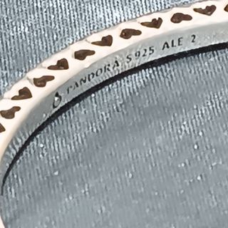 Pandora pulsera corazones plata, circonitas y .Ofe