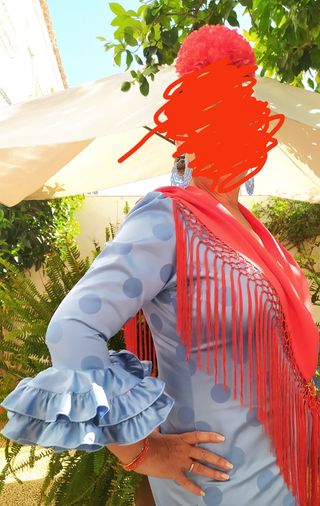 Traje de flamenca 