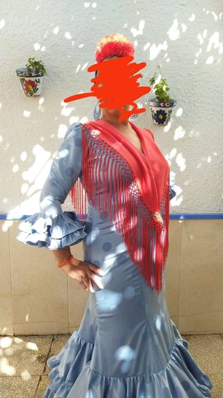 Traje de flamenca 