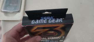 Mortal kombat 3 sega Game gear 