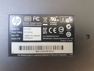 NUEVO TECLADO ORDENADOR PC HEWLETT PACKARD