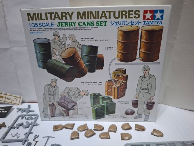 Piezas soldados maqueta 1/35