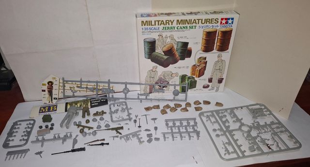 Piezas soldados maqueta 1/35