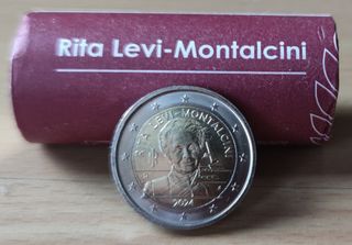 2 Euros Italia 🇮🇹 2024 Rita Levi