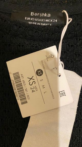 Blusa bershka