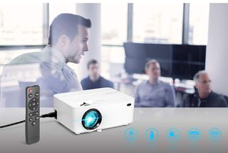 Proyector cine reproductor y pantalla