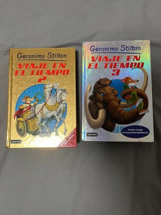 Pack Geronimo Stilton Viaje en el Tiempo (2 y 3)