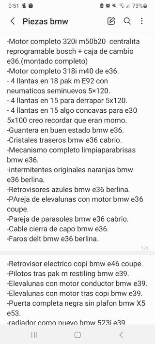 Embellecedores salpicadero bmw e36