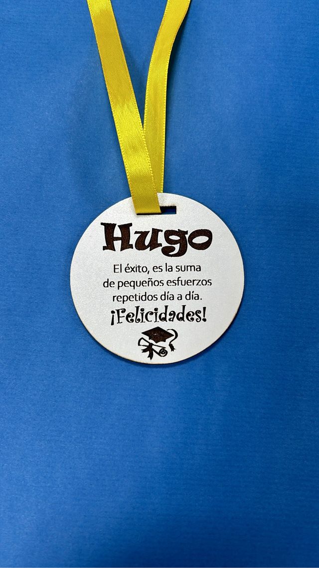 Medallas graduacion perdonalizadas