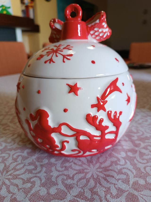 Porta biscotti natalizio