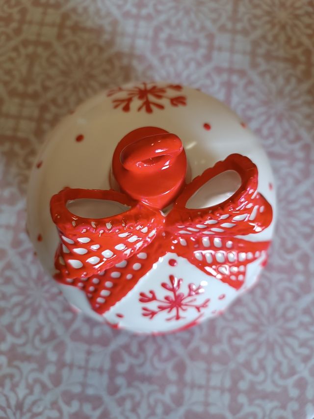 Porta biscotti natalizio