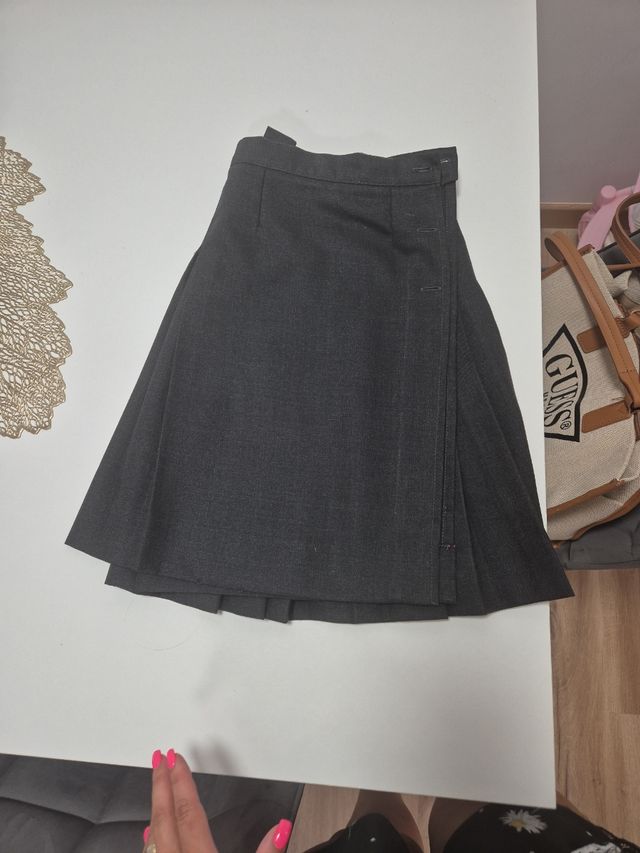 Falda maristas talla 8