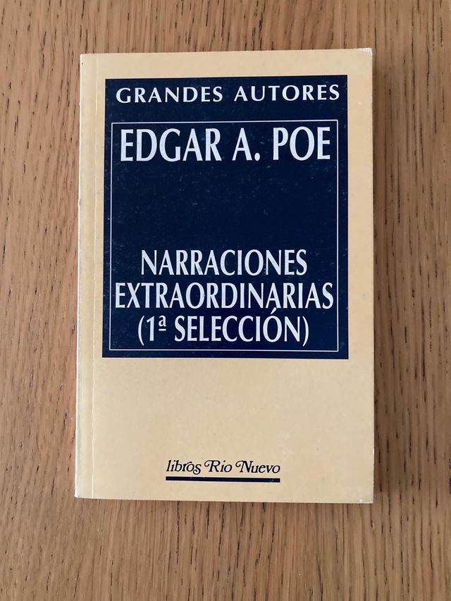 3 Libros “Narraciones extraordinarias”