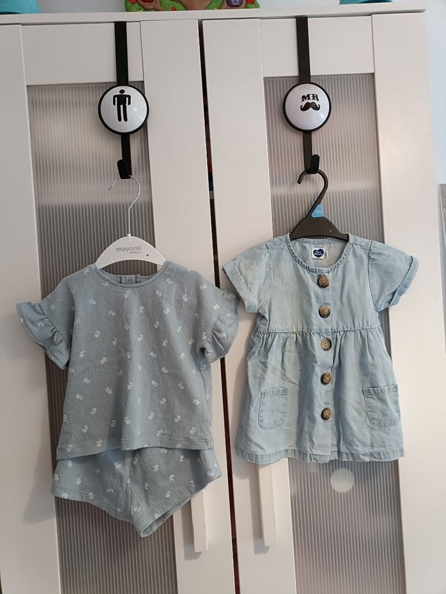 Abiti estivi per bambina. 6 mesi