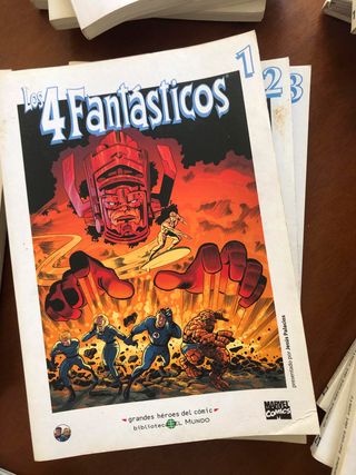 Grandes héroes del cómic. C. Planeta/El mundo