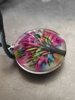 Colgante árbol metacrilato