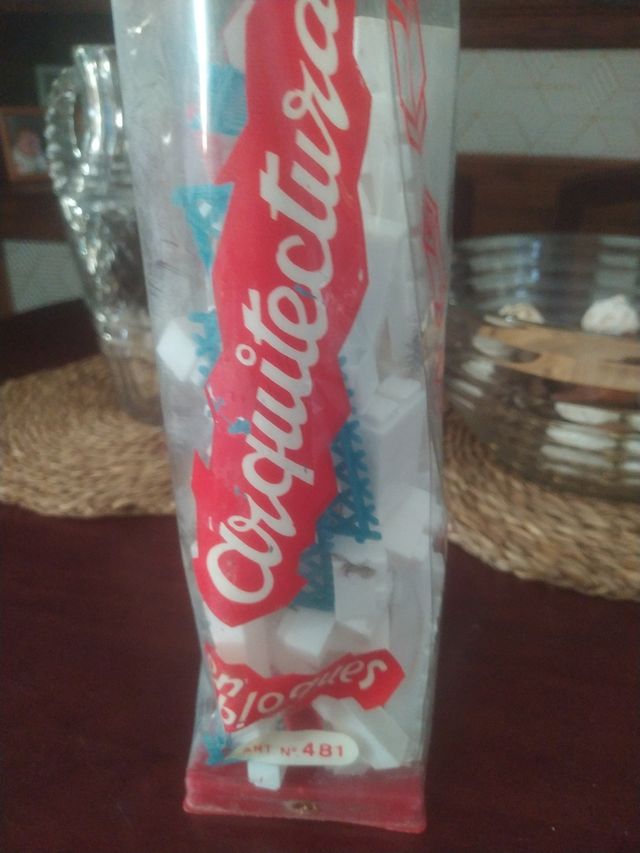 Juego de bloques arquitectura cefa años 70