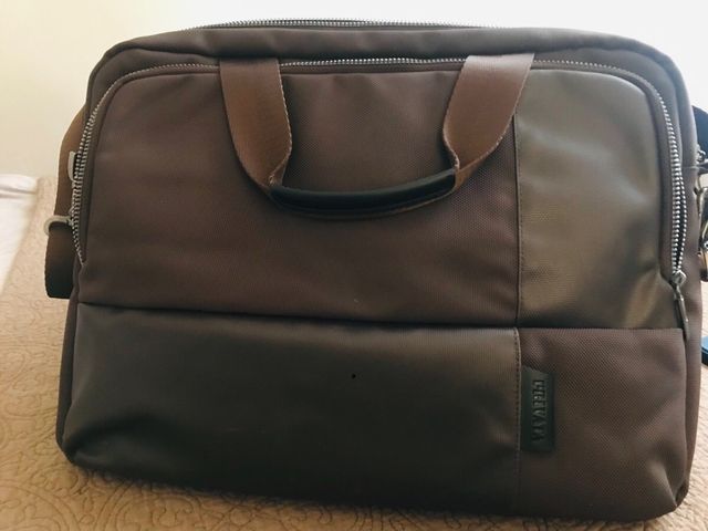 Bolsa ordenador marrón Privata
