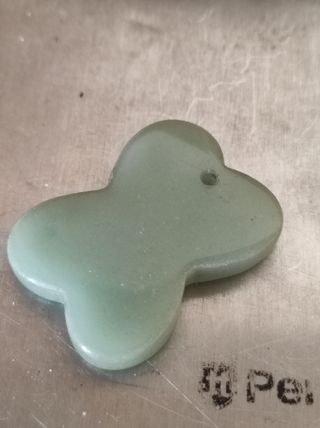 Colgante verde menta