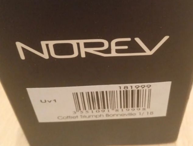 Triumph T120 1959 Norev 181999 1:18 primeraedicion