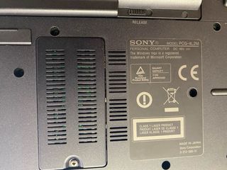 SONY VAIO MODEL PCG-4L2M