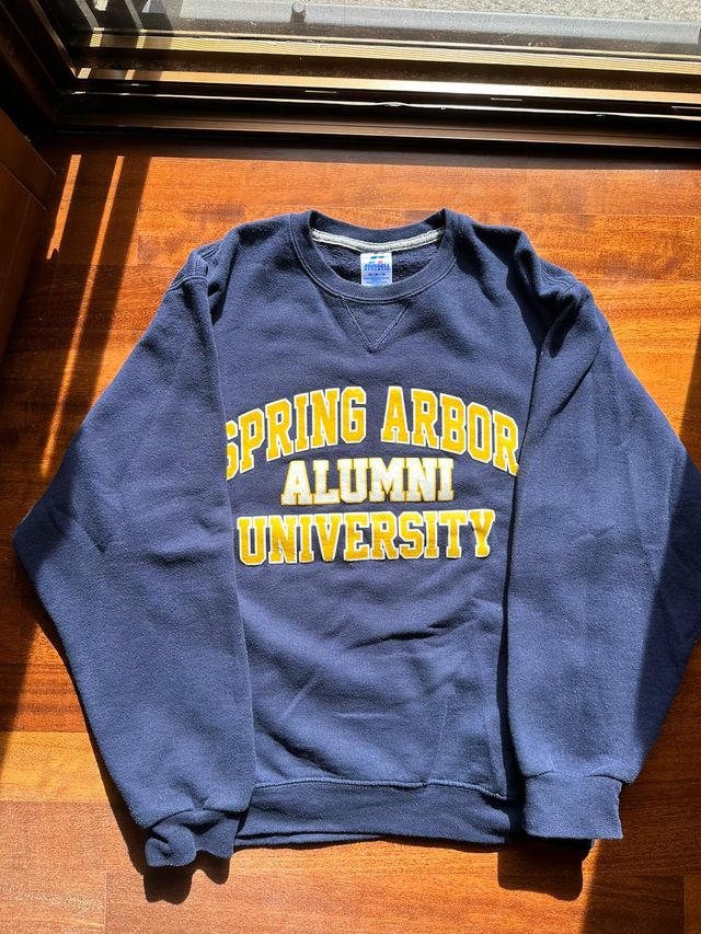 Felpa Russell Athletic vintage vintage college